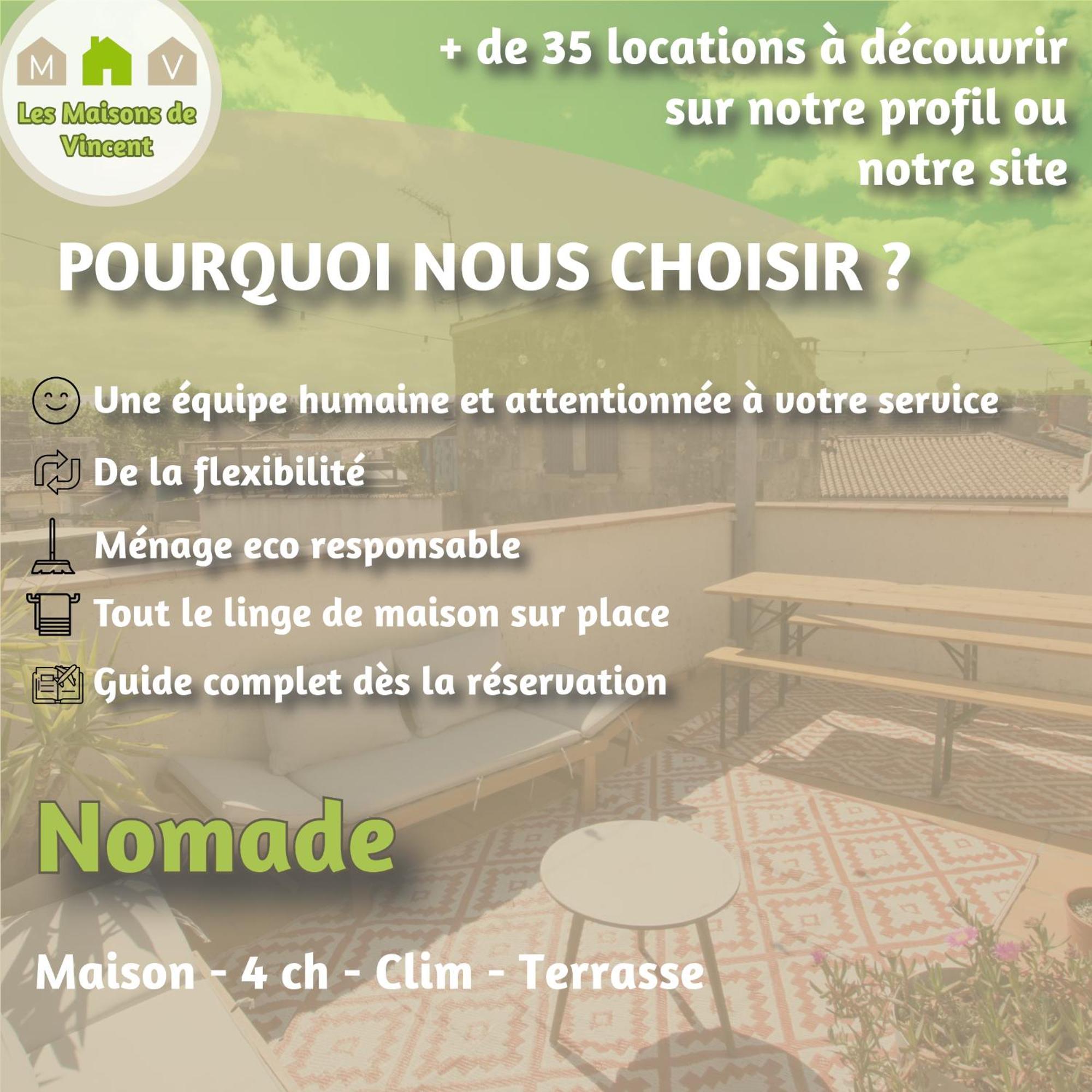 Maison Nomade, Clim - Terrasse Arles Exteriér fotografie